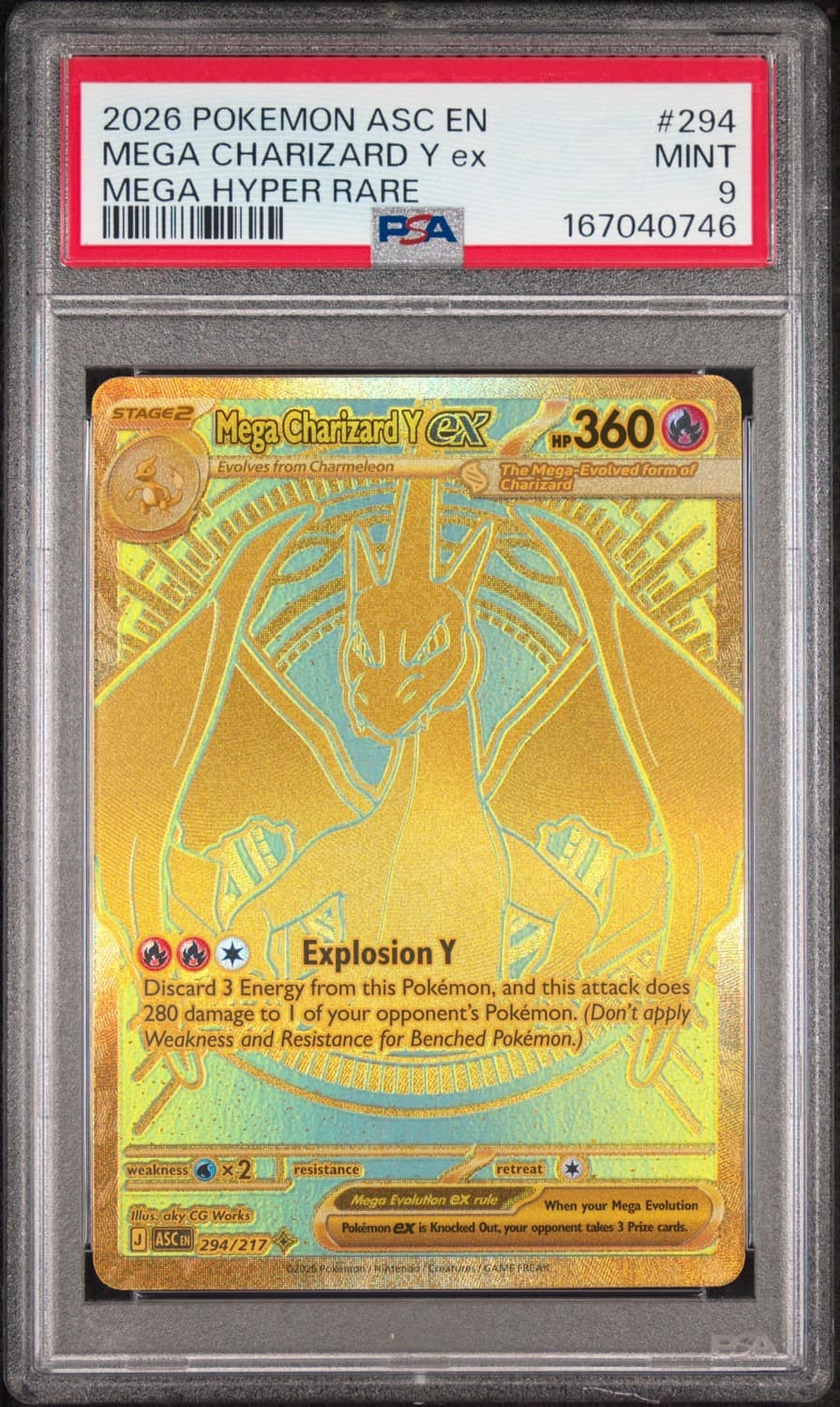 Mega Charizard Y Ex