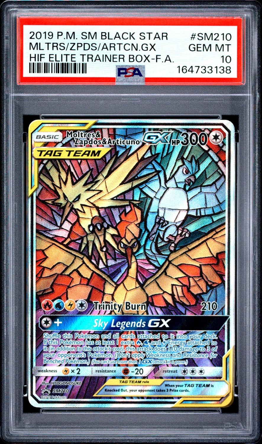 Moltres & Zapdos & Articuno Gx