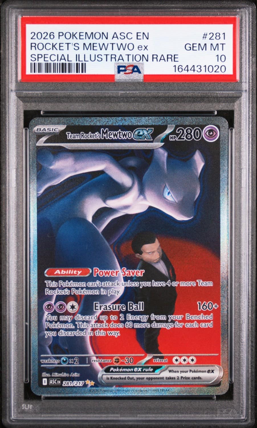 Rocket'S Mewtwo Ex