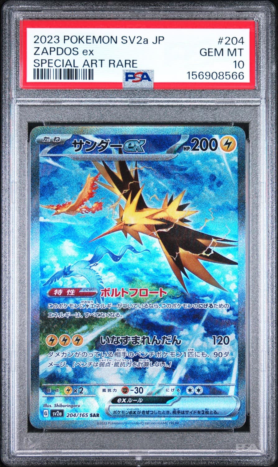 Zapdos Ex