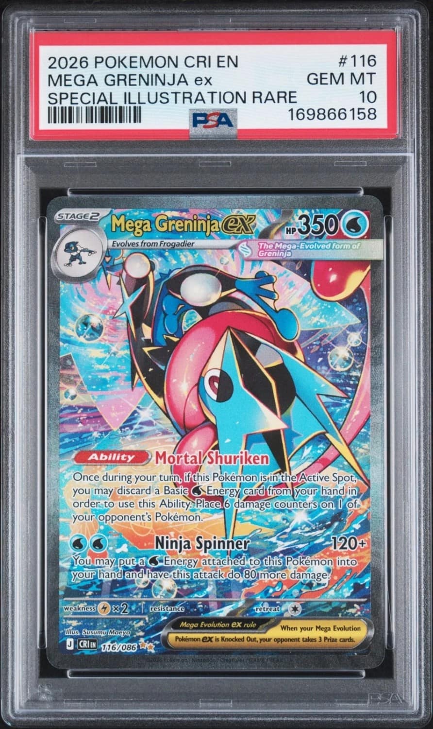 Mega Greninja Ex