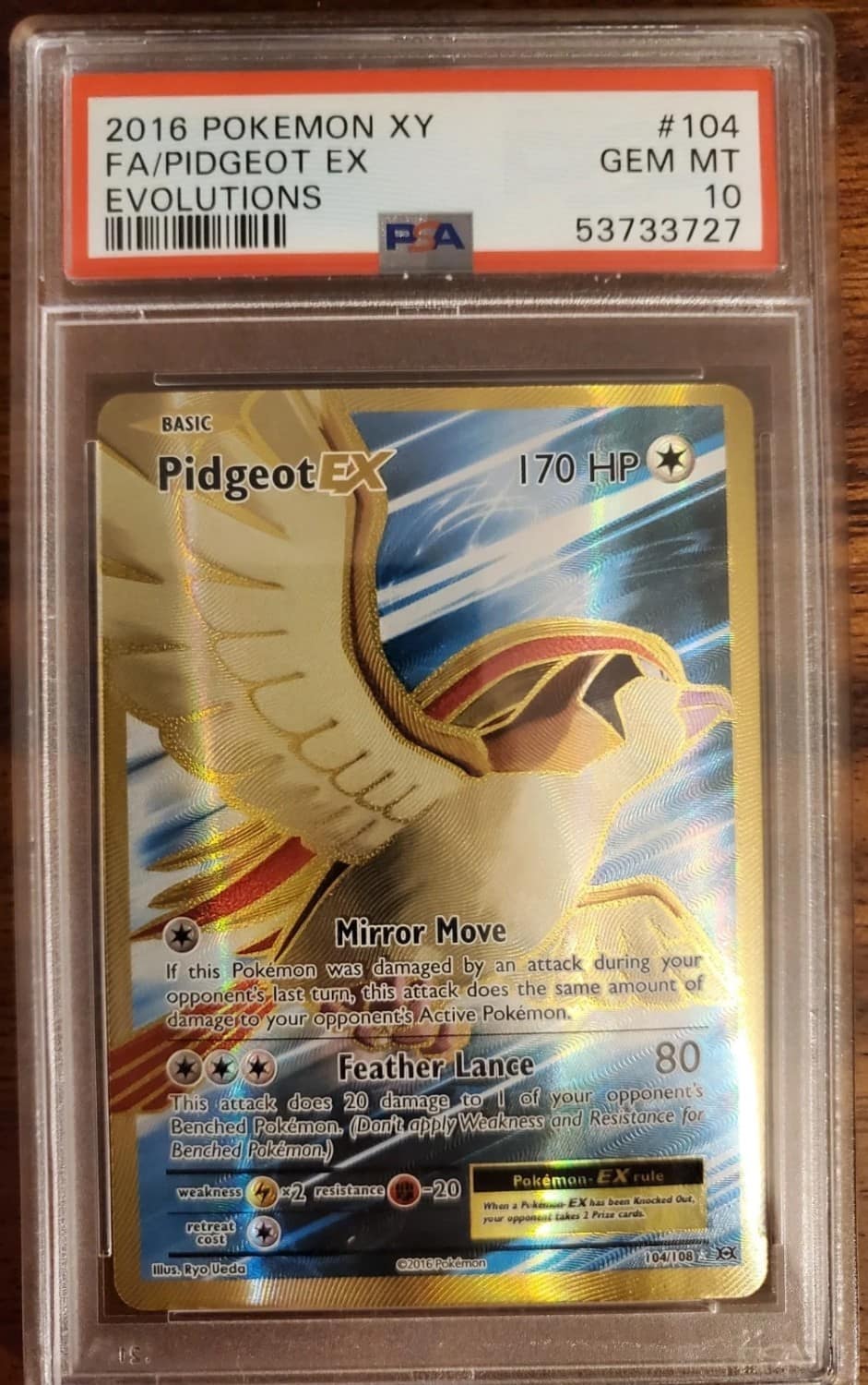 Pidgeot Ex