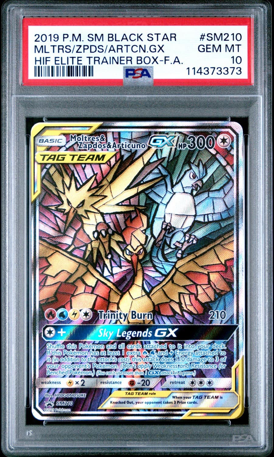 Moltres & Zapdos & Articuno Gx