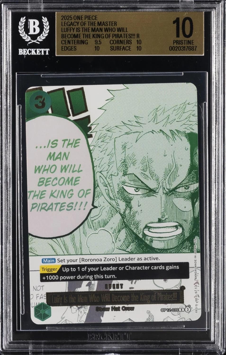 Legacy Of The Master Luffy Is The Man Who Will Become The King Of Pirates!!! R