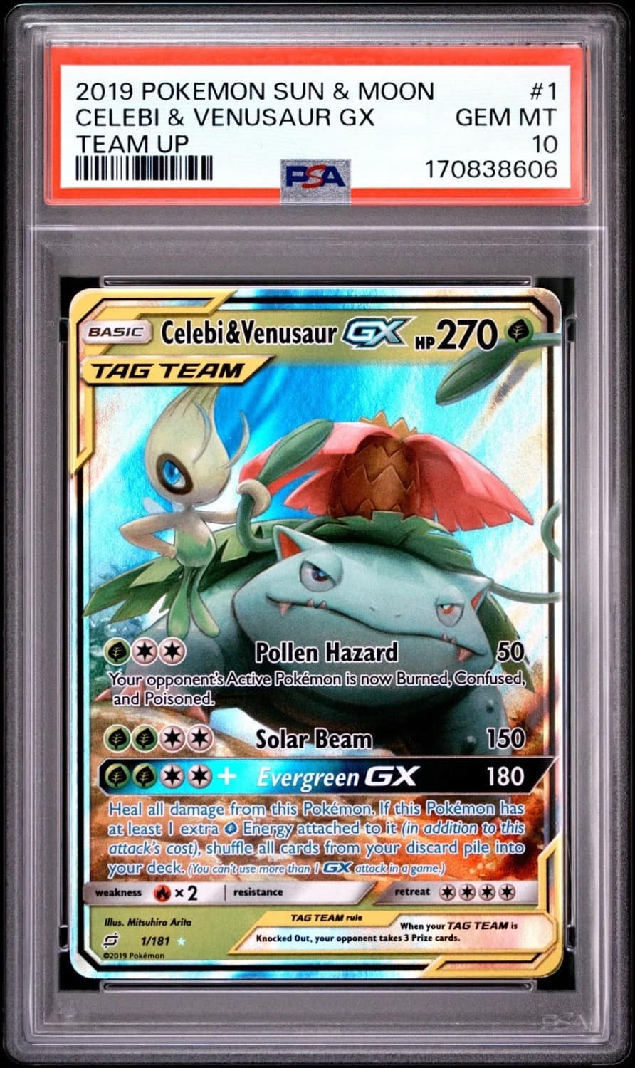 Celebi & Venusaur Gx