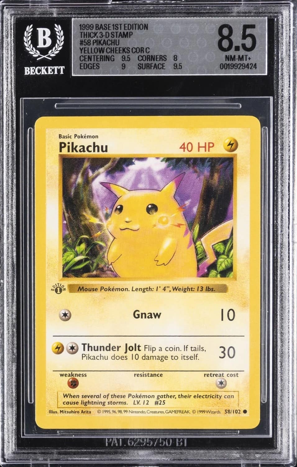 Pikachu (yellow Cheeks) Cor C