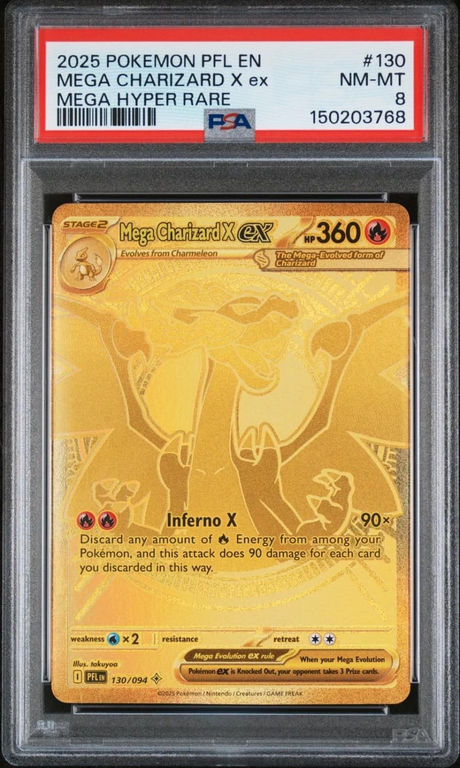 Mega Charizard X Ex