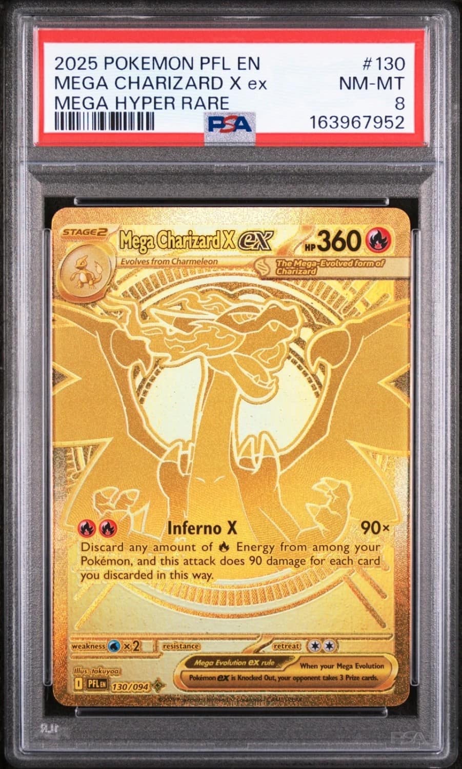 Mega Charizard X Ex