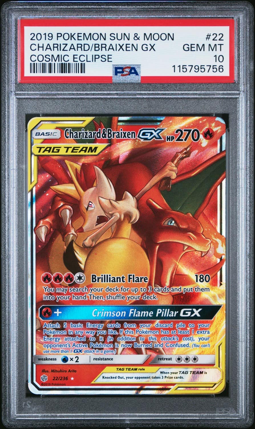 Charizard/braixen Gx