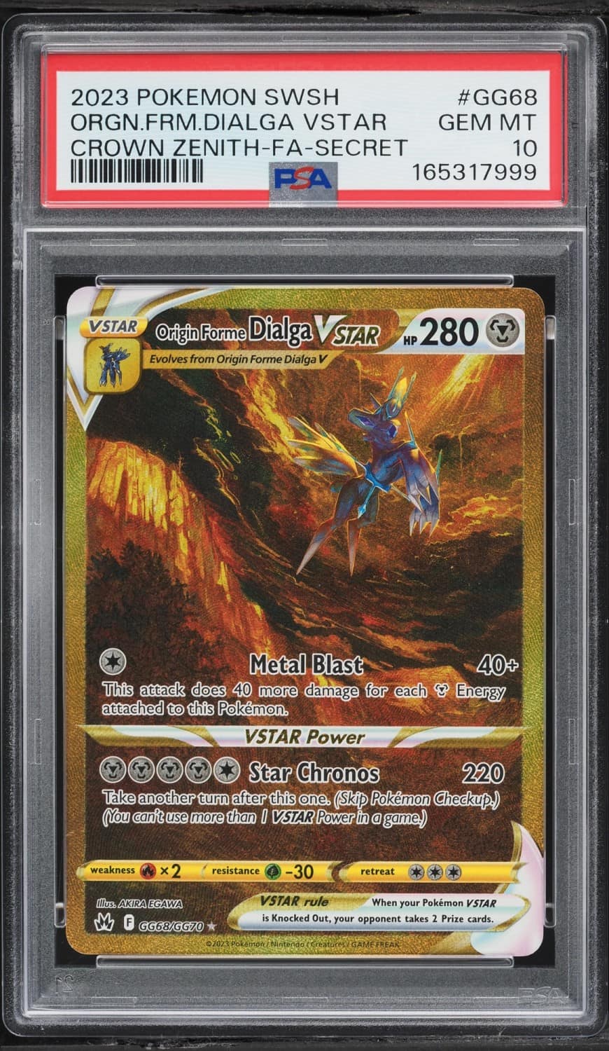 Origin Forme Dialga Vstar