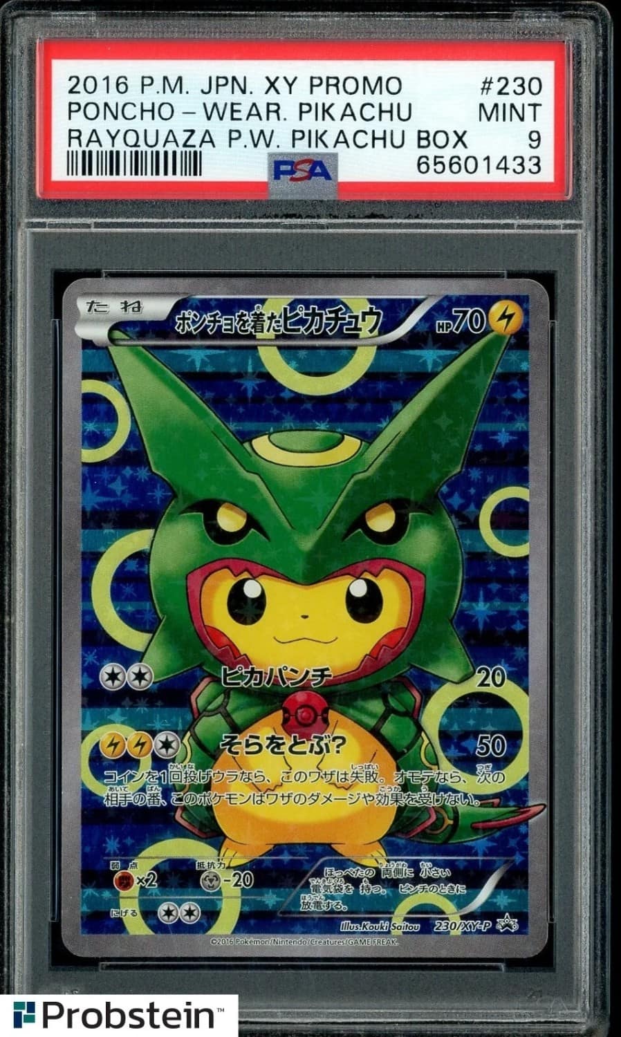 Poncho-Wearing Pikachu