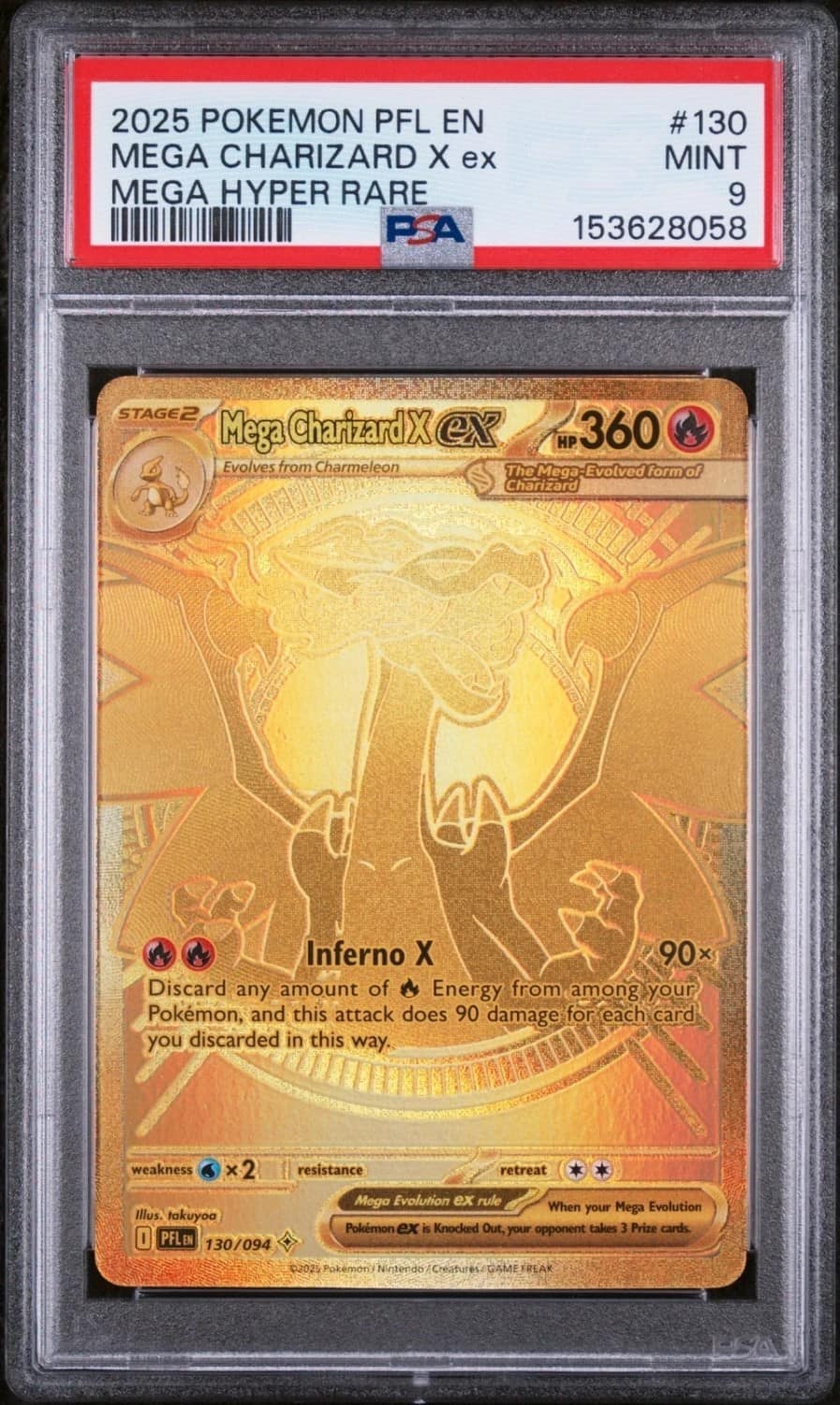 Mega Charizard X Ex