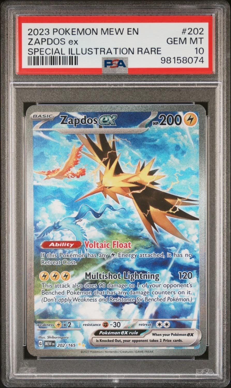 Zapdos Ex