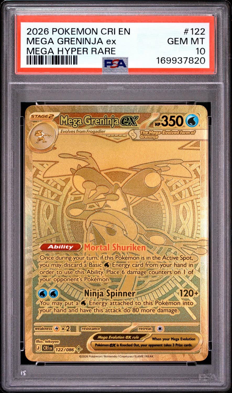 Mega Greninja Ex