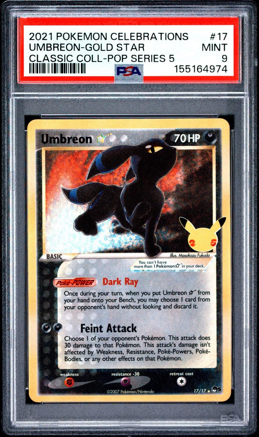 Umbreon-Gold Star