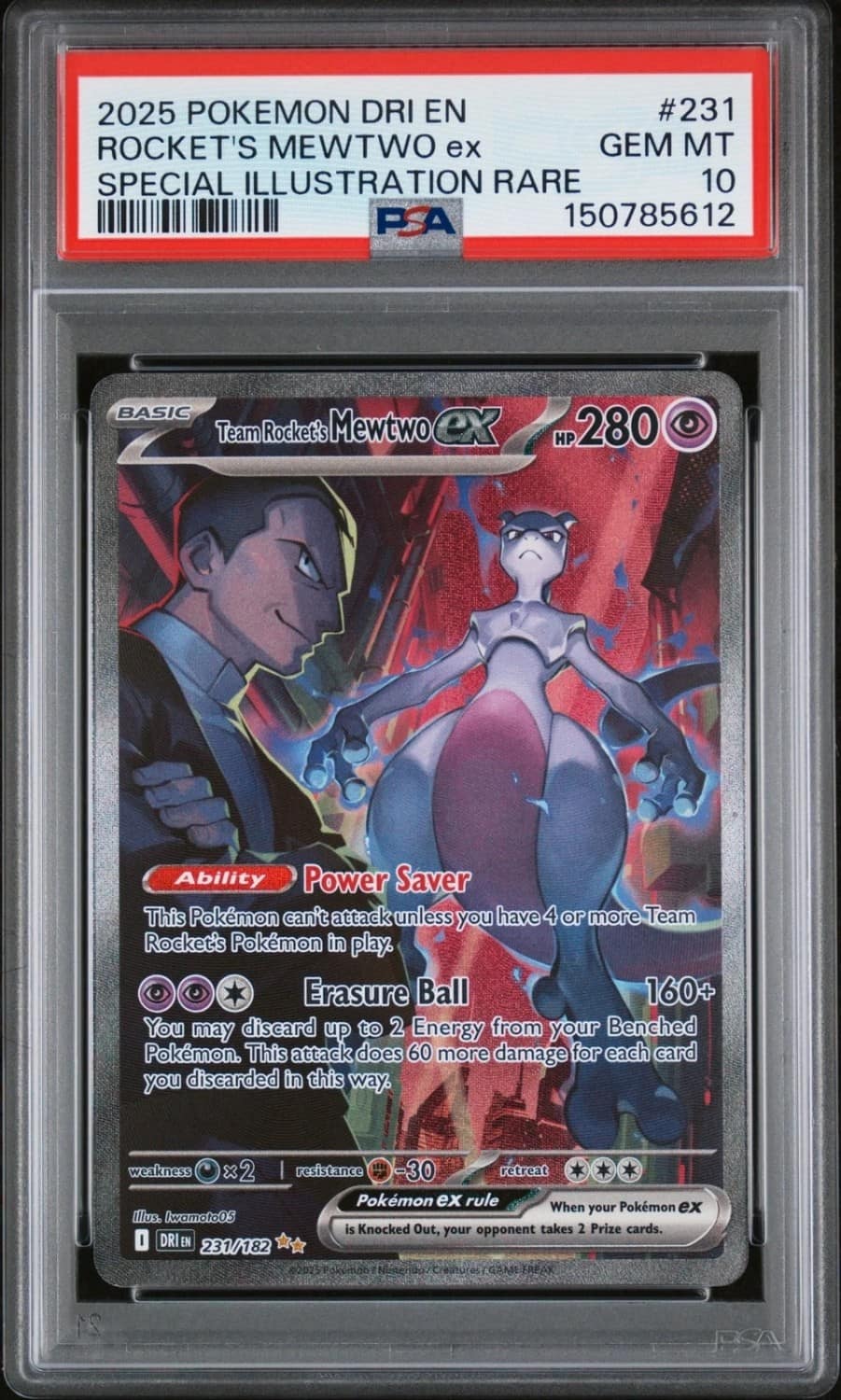 Rocket'S Mewtwo Ex