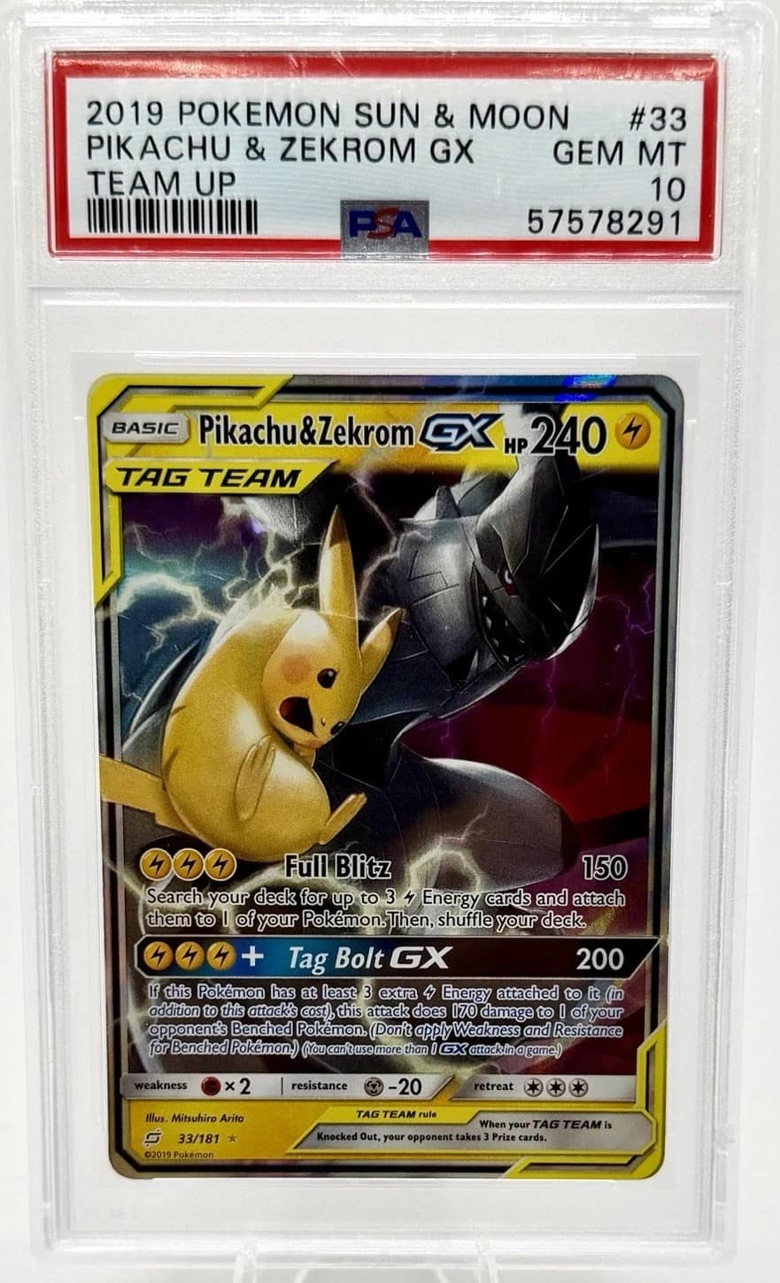 Pikachu & Zekrom Gx