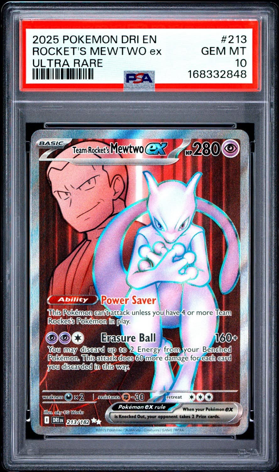 Rocket'S Mewtwo Ex