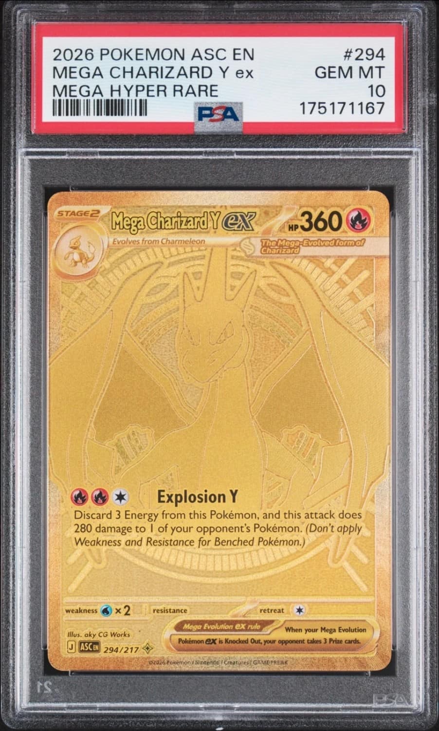 Mega Charizard Y Ex