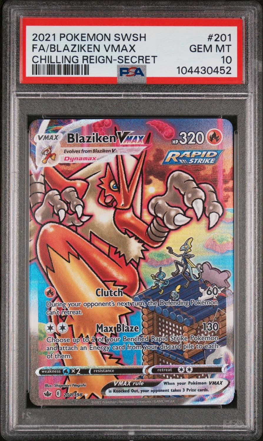 Blaziken Vmax