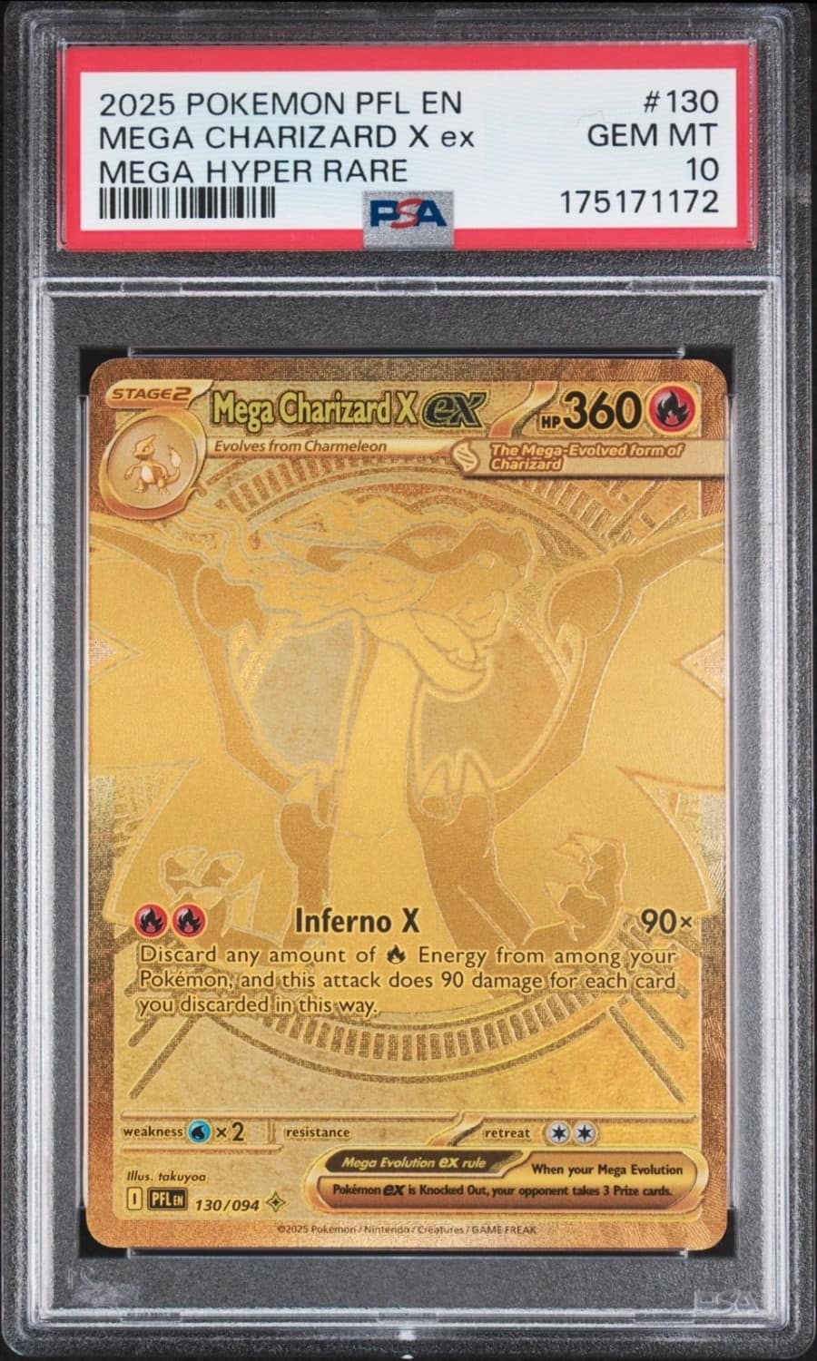 Mega Charizard X Ex