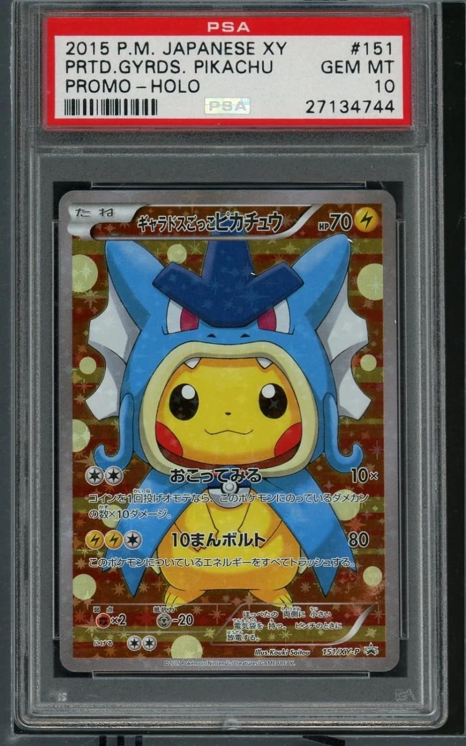Pretend Gyarados Pikachu