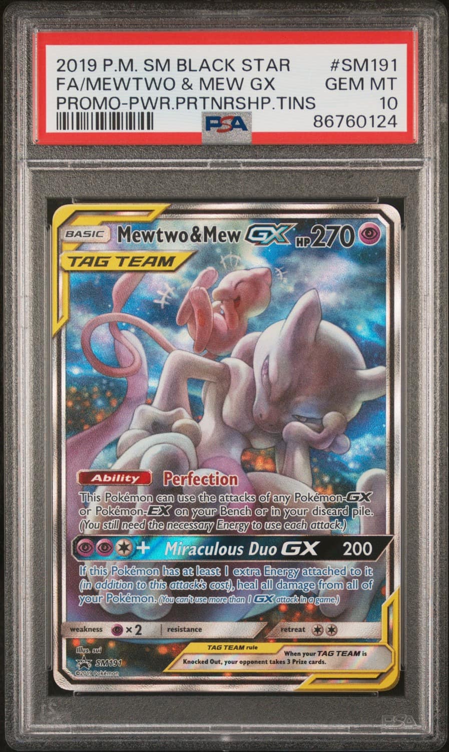 Mewtwo & Mew Gx