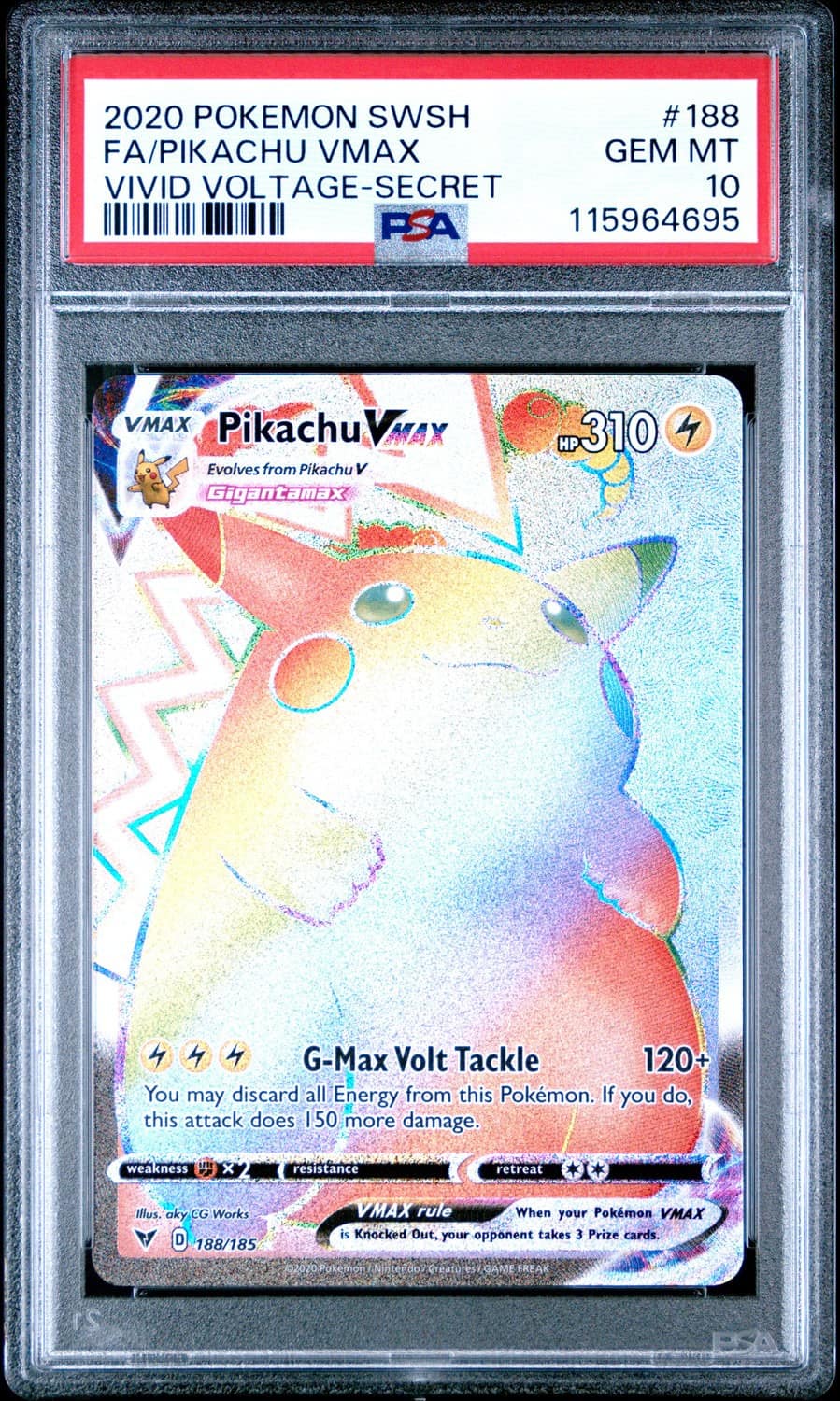 Pikachu Vmax