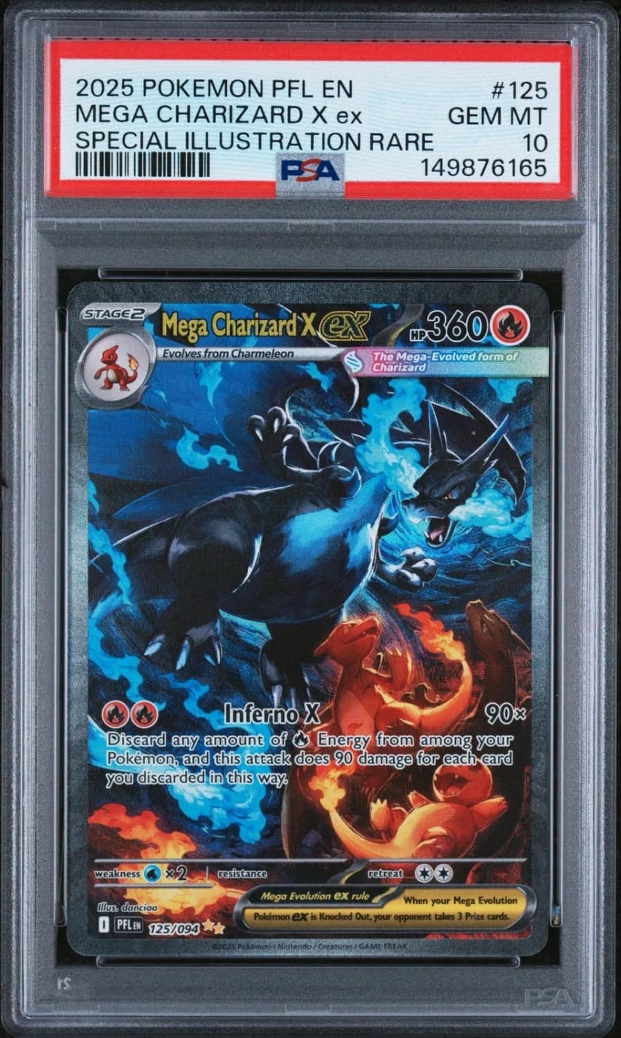 Mega Charizard X Ex
