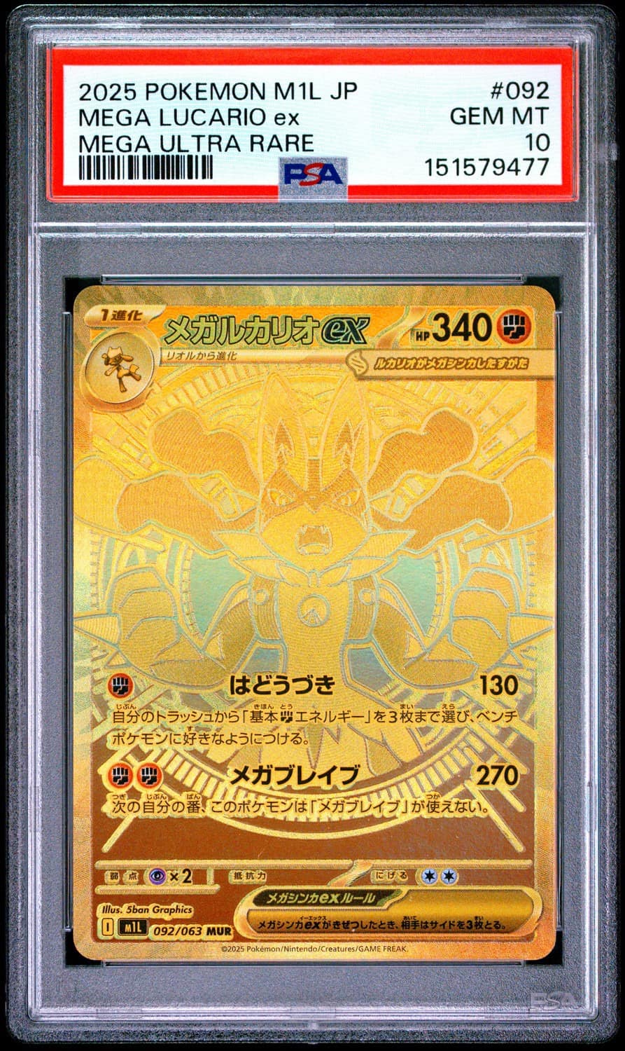 Mega Lucario Ex