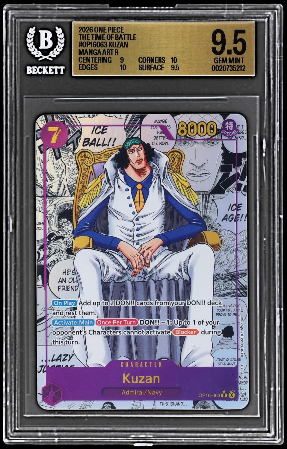 Kuzan Manga Art R