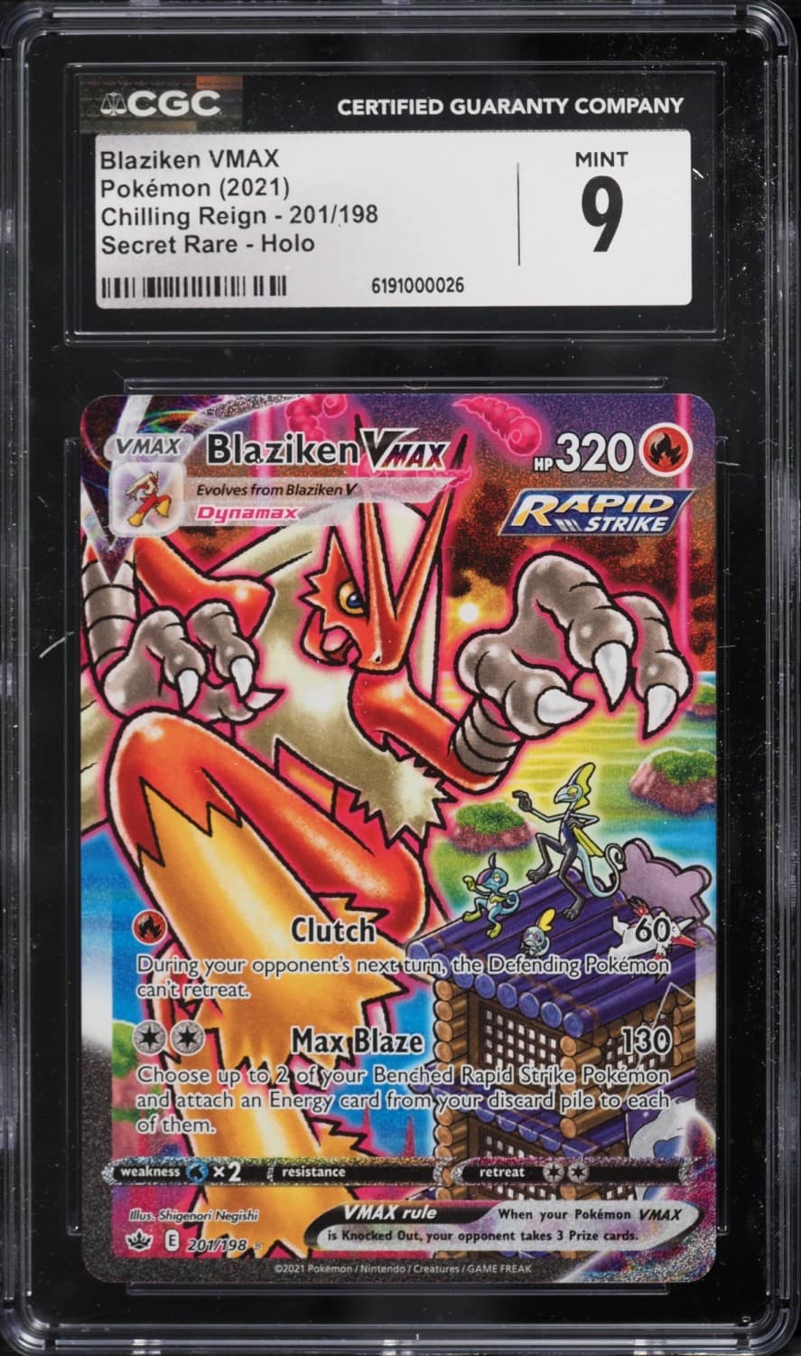 Blaziken Vmax
