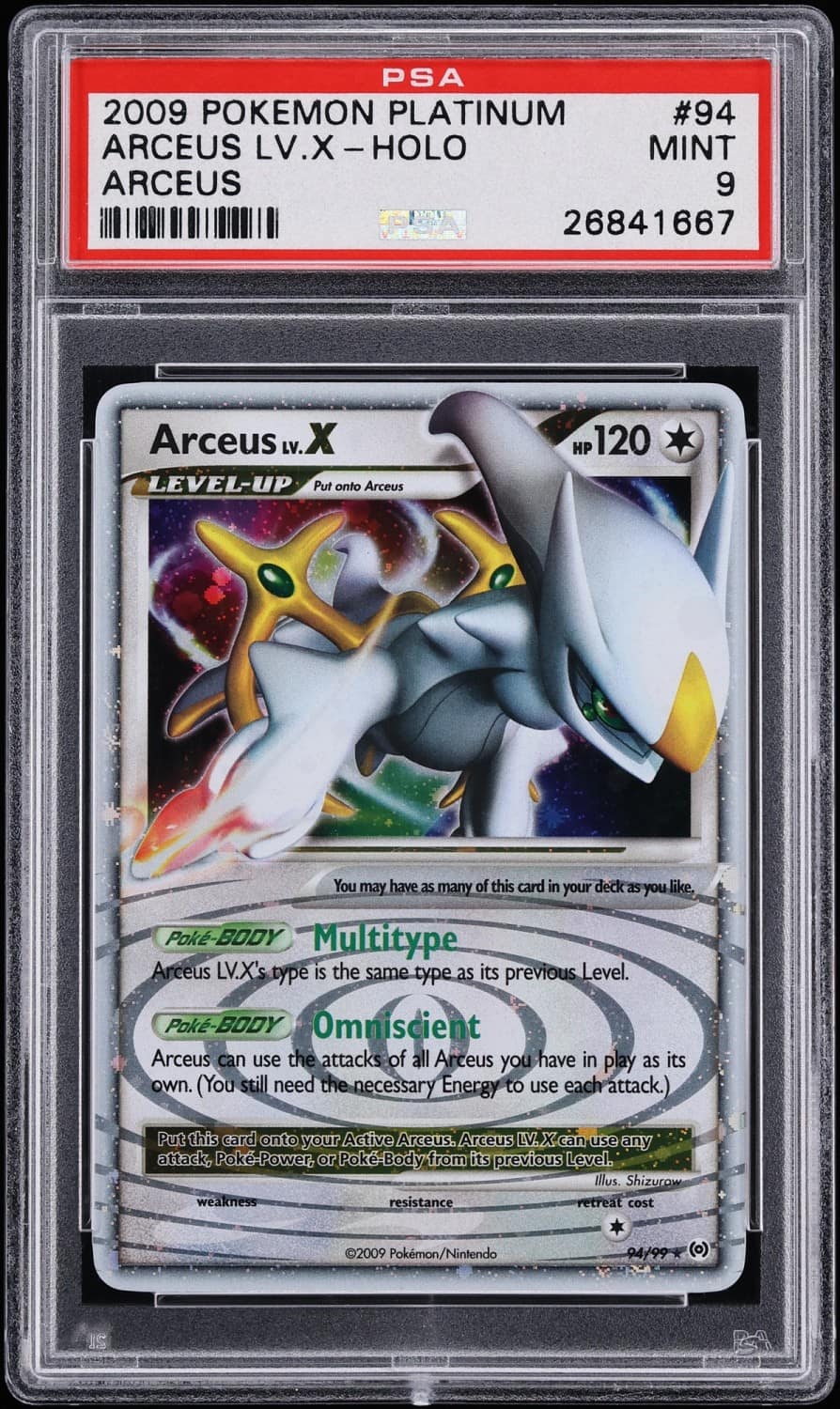Arceus Lv X