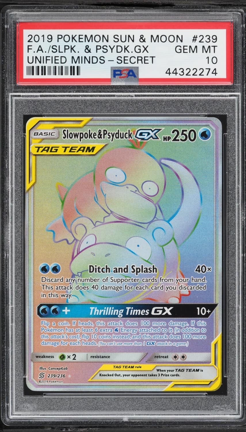 Slowpoke & Psyduck Gx