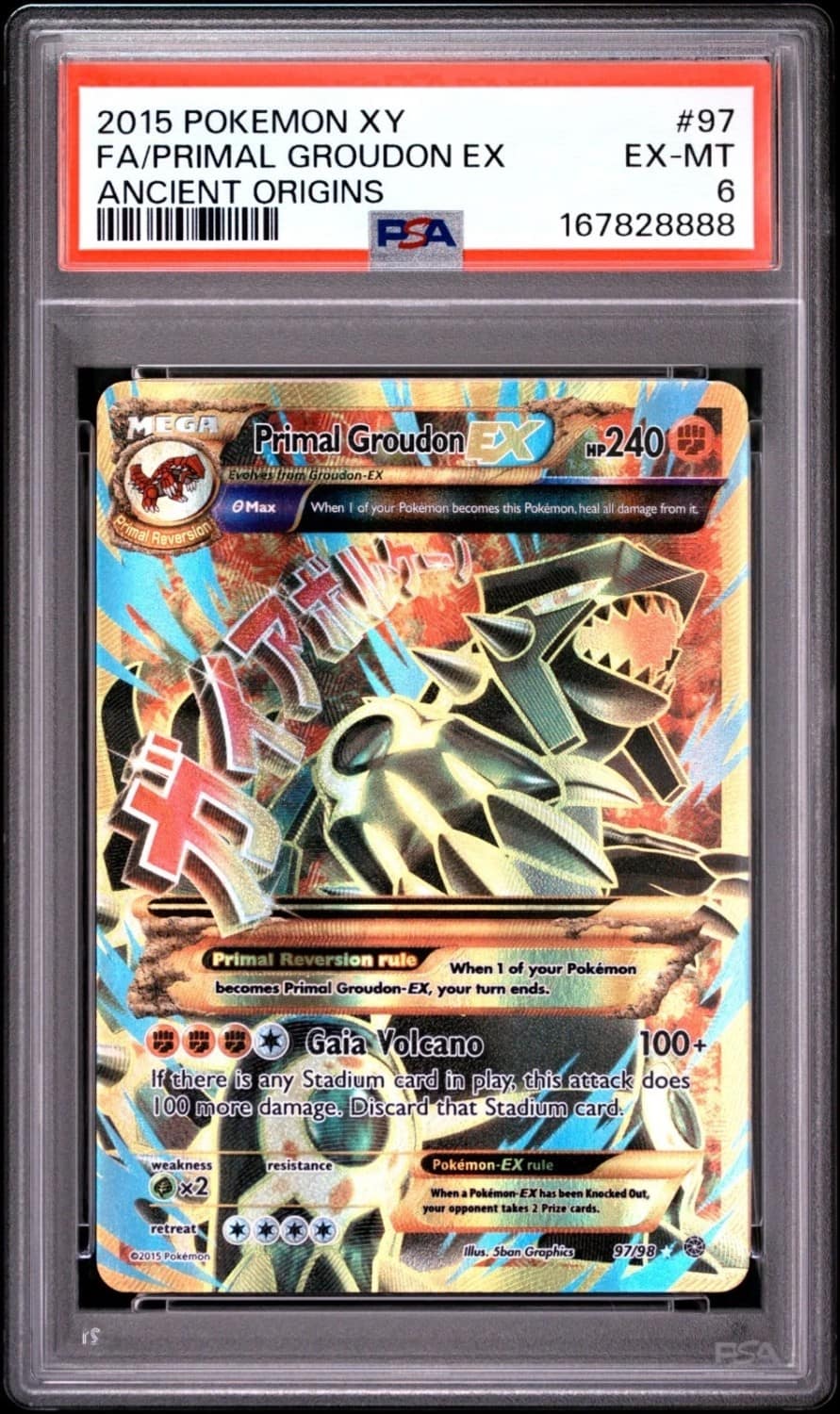 Primal Groudon Ex