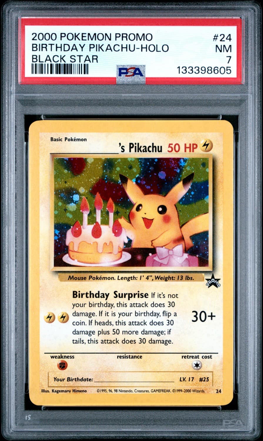 Birthday Pikachu