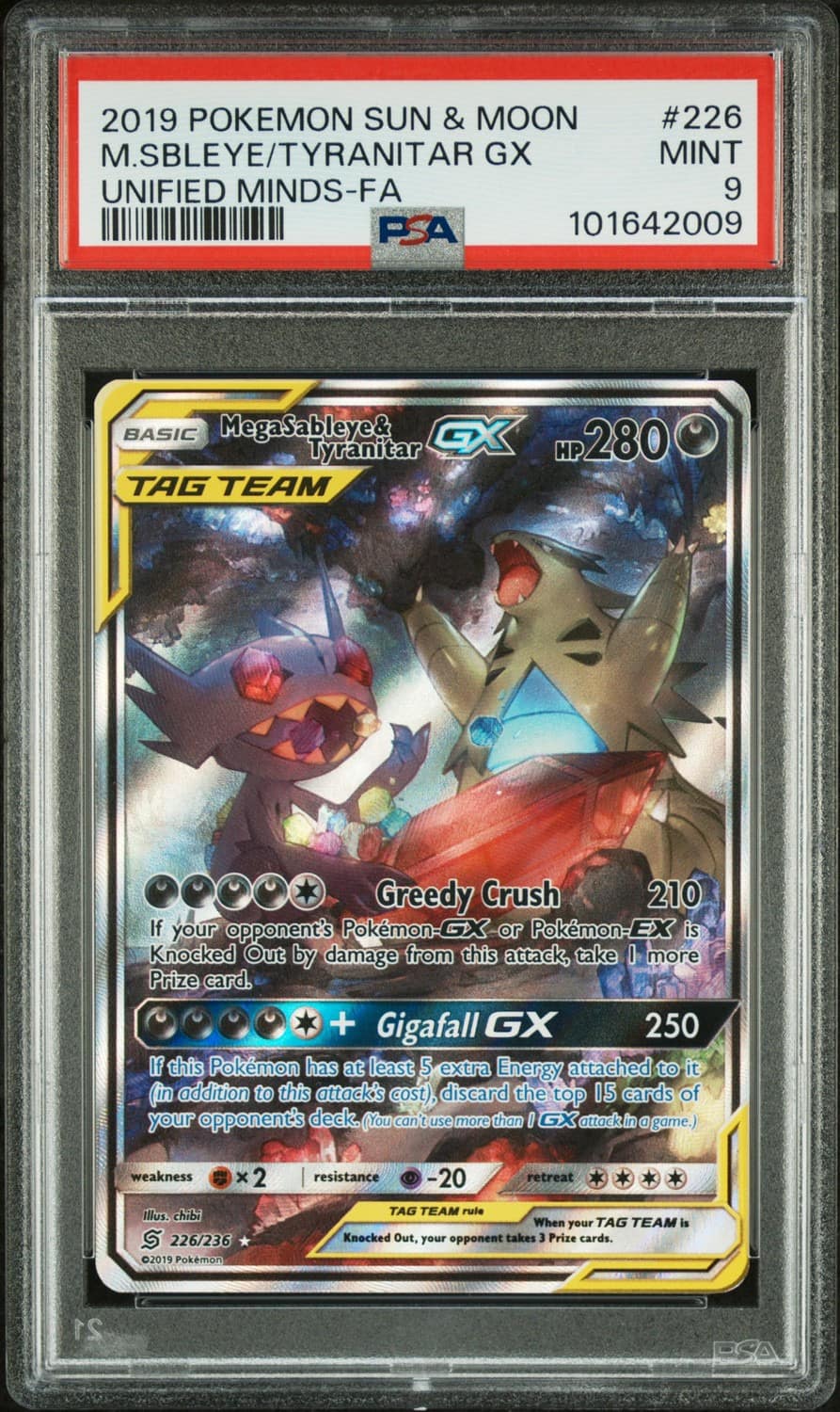 Mega Sableye & Tyranitar Gx