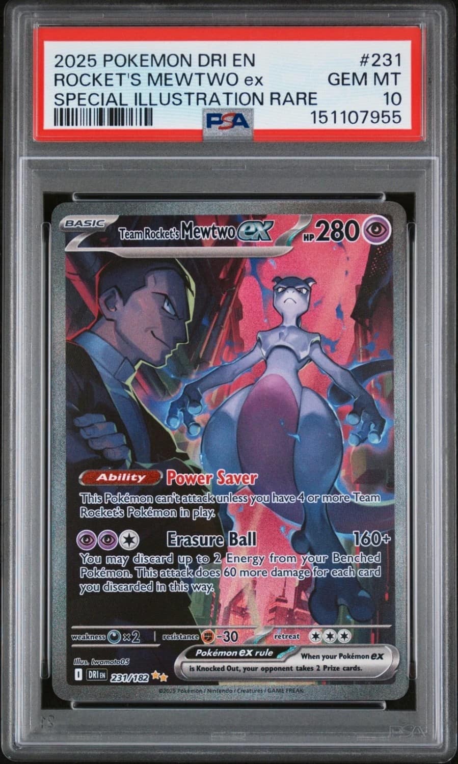 Rocket'S Mewtwo Ex