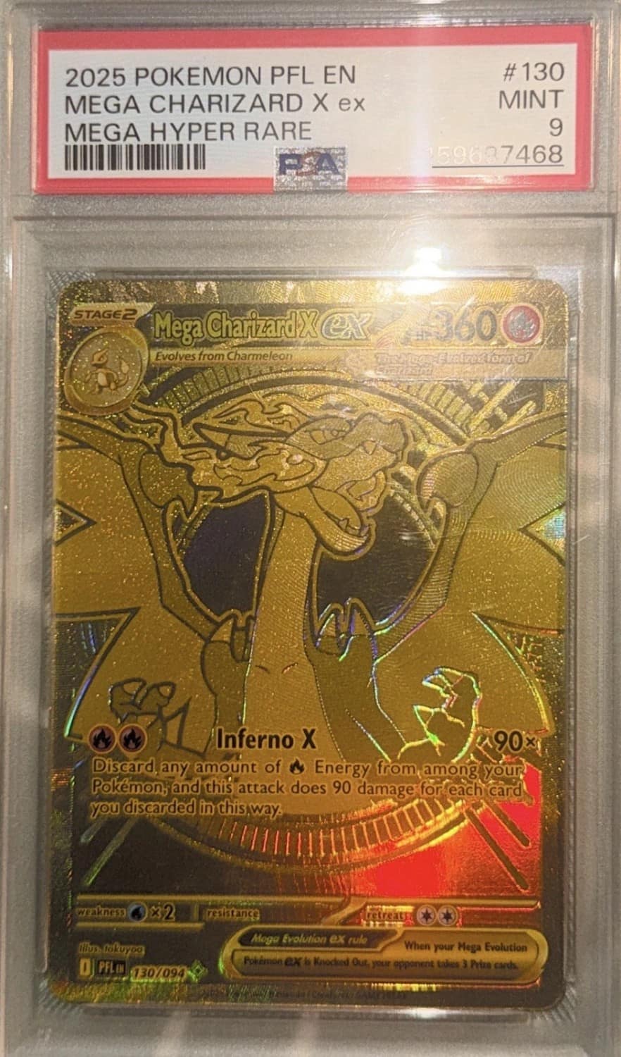 Mega Charizard X Ex