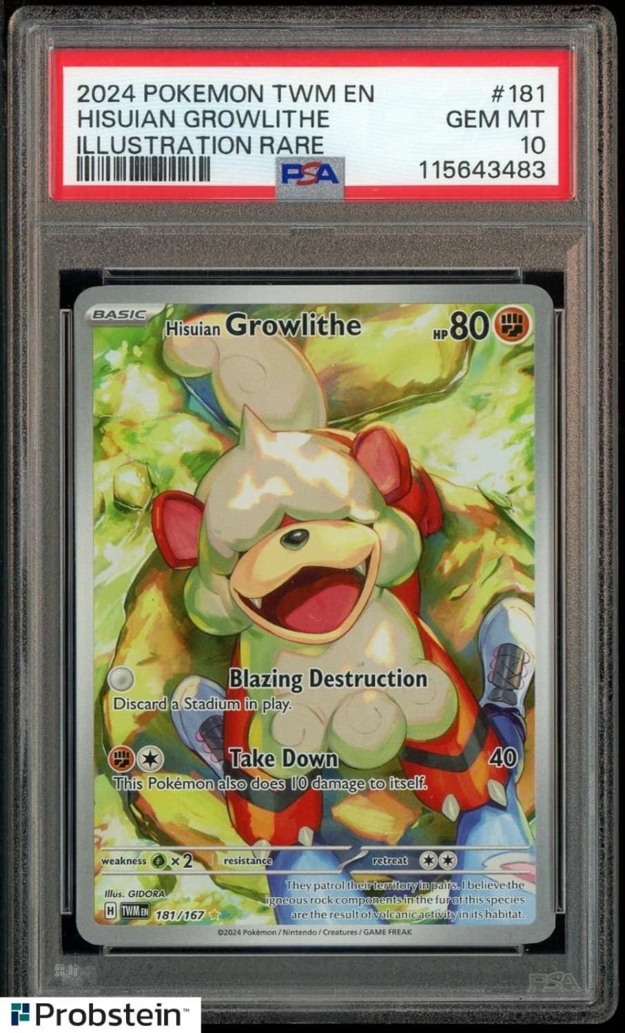 Hisuian Growlithe