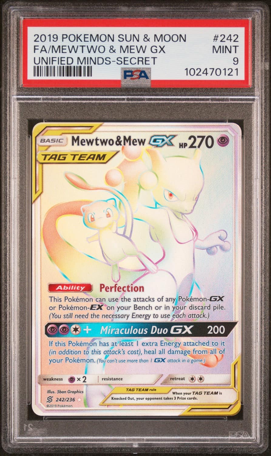 Mewtwo & Mew Gx