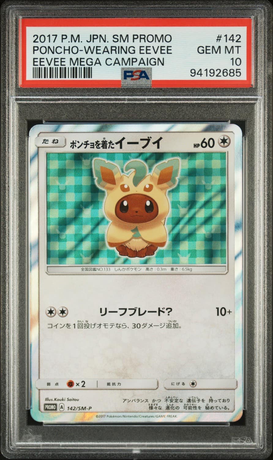 Poncho-Wearing Eevee