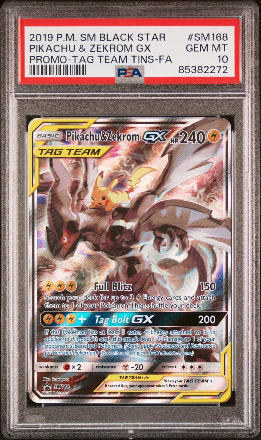 Pikachu & Zekrom Gx