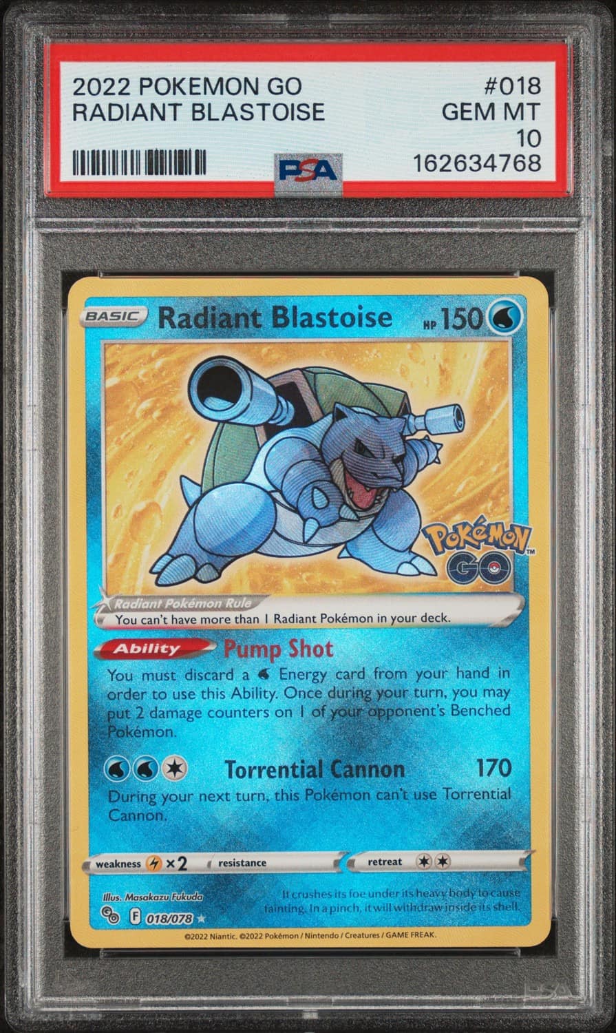 Radiant Blastoise