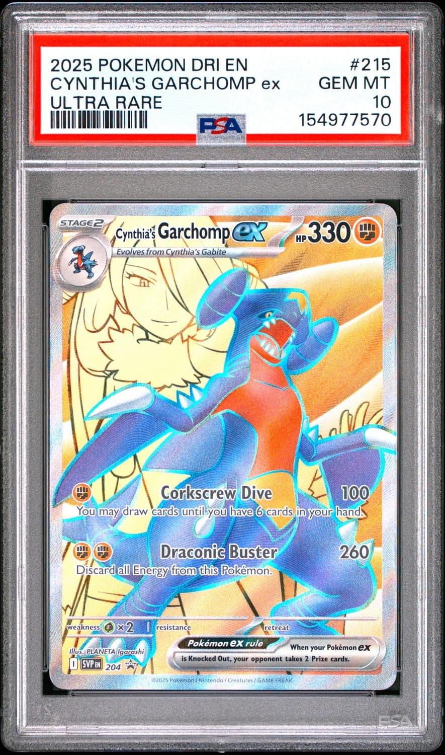 Cynthia'S Garchomp Ex