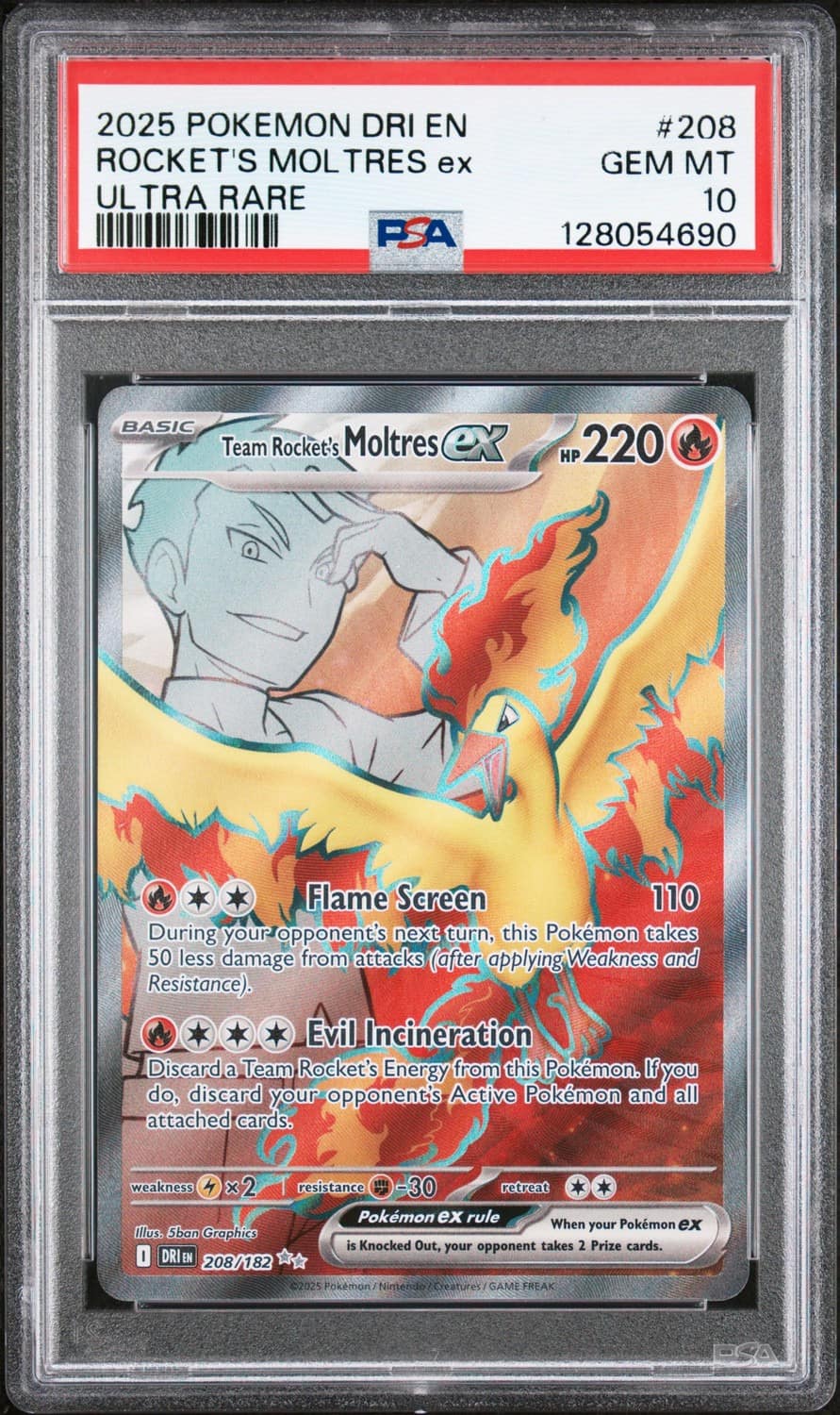 Rocket'S Moltres Ex