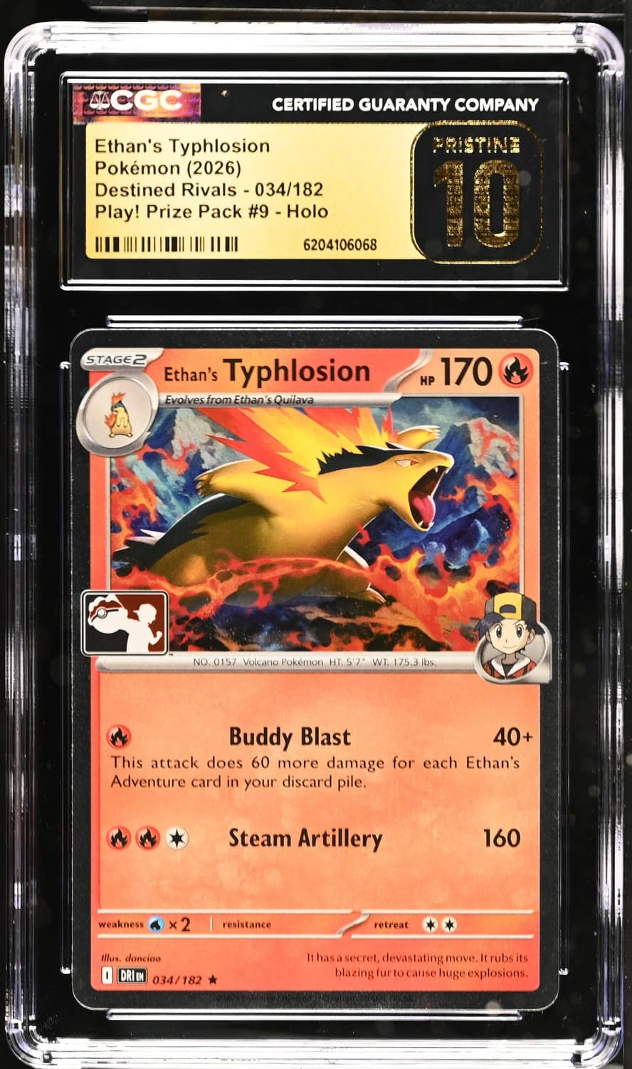 Ethan'S Typhlosion