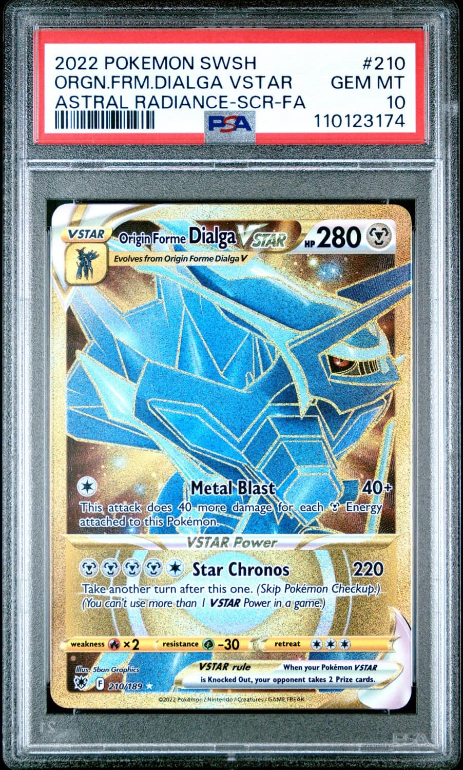 Origin Forme Dialga Vstar