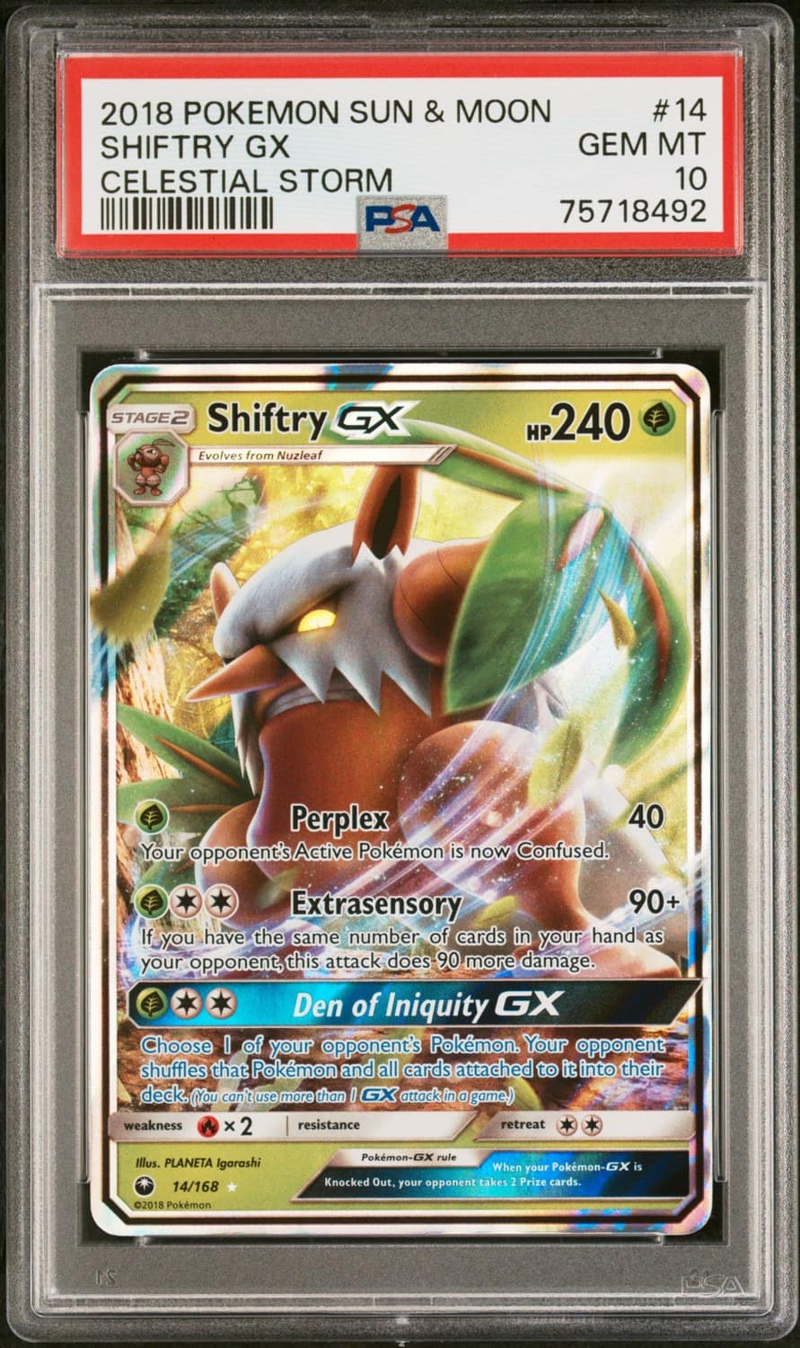 Shiftry Gx