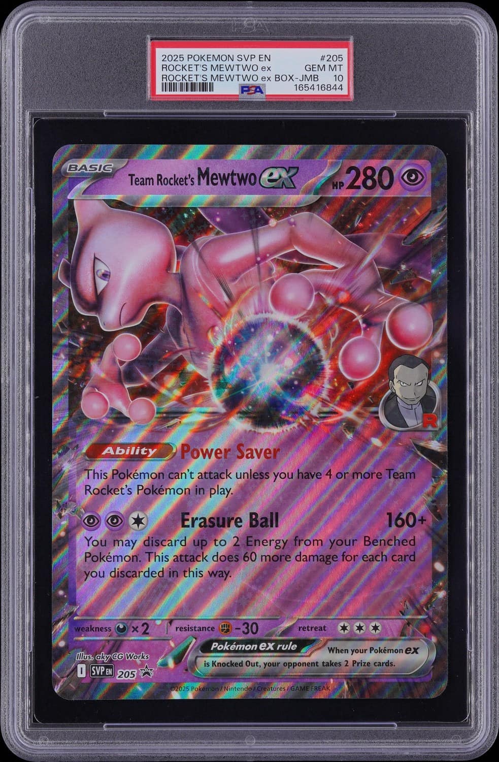 Rocket'S Mewtwo Ex
